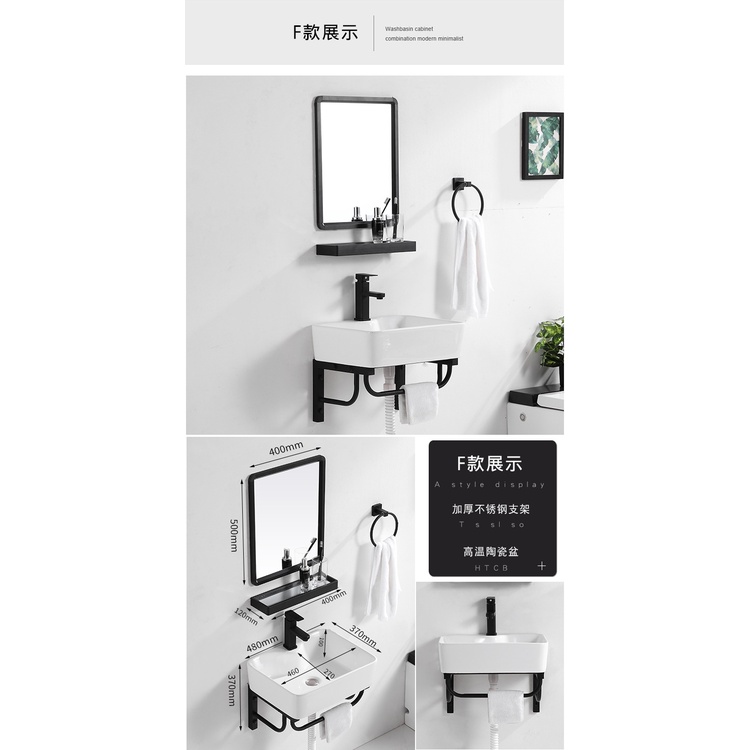 Bộ chậu lavabo treo tường đa năng