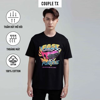 Áo Thun Nam Couple TX FF In Nứt MTS 1180