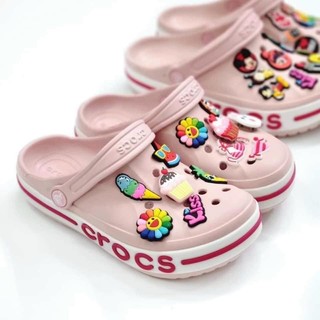 Dép Sục bé trai-Crocs bé gái/Crocs Baya nút ca sấu(Tặng 10jip)