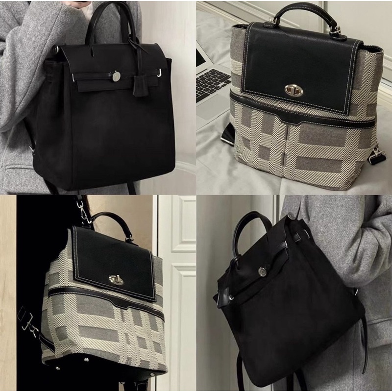 BALO DA LỘN PHỐI DA THANH LỊCH HÀN QUỐC - BACKPACK DA PHỐI QCCC