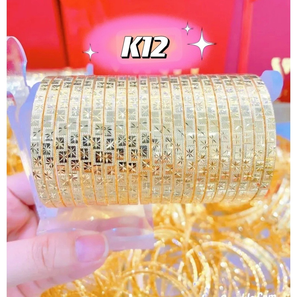 Bộ ximen 3.5li, khóa lưỡi gà mạ vàng 18K giống thật 99,9% BỘ 7 VÒNG XIMEN K12 VÀNG THẬT CAO CẤP.