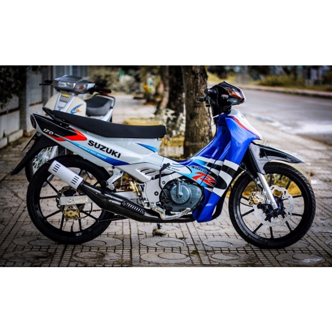 SÉT bụng pô+lon dành cho SUZUKI SATRIA 2 THÌ