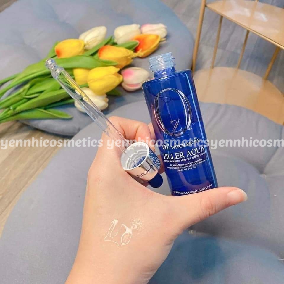 Serum Filler Aqua Kết Hợp Peptide Oz Witch Recipe 60ml Chính Hãng - Căng Bóng Thu Nhỏ Lỗ Chân