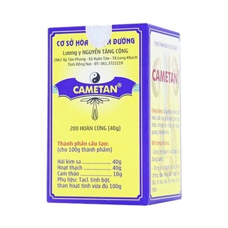Cametan - viên uống tan sỏi thận , sỏi tiết niệu