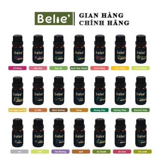 Hương Liệu Mỹ Phẩm Belie’ 10ml - Dùng Trong Sản Xuất, Làm Nến Thơm, Xà Phòng, Chất Tẩy Rửa
