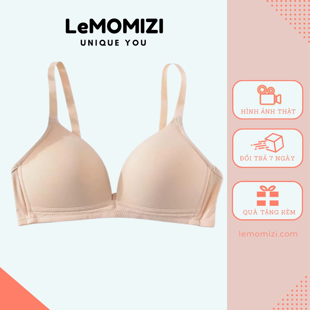 Áo ngực KHÔNG GỌNG - đúc su SIÊU mềm mịn nhẹ LeMOMIZI - BRADS04