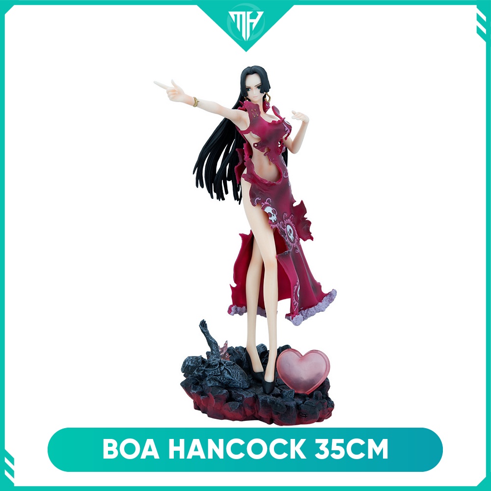 Mô hình One Piece - Mô hình Boa Hancock nữ hoàng hải tặc trạng thái chiến đấu cao 35cm full BOX - có đèn LED