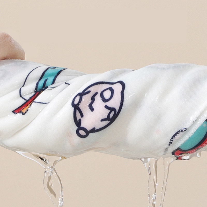 Khăn quấn bé sơ sinh loại mỏng 85cm x 85cm, vải cotton mềm mại, dùng làm khăn tắm cho bé, chăn đắp điều hòa mùa hè