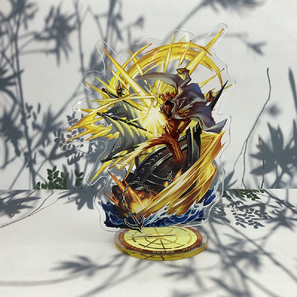 Mô hình One Piece - Tấm Mica 3D các nhân vật trong One piece để bàn cực đẹp