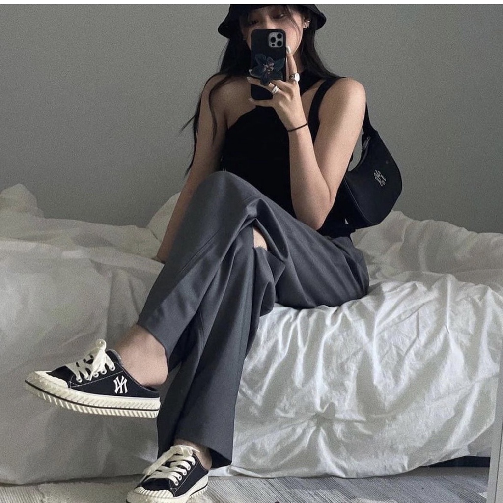 Giày sục MLB Mule Playball NY , Mono Denim NY, giày đạp gót, mlb chính hãng