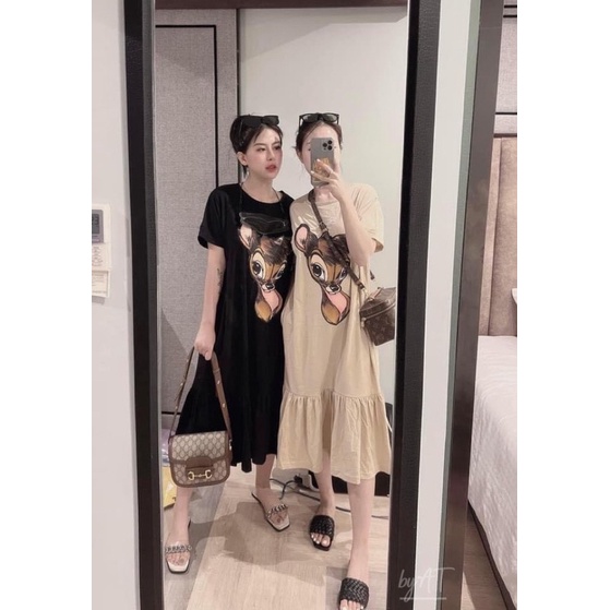 VÁY SUÔNG ĐUÔI CÁ NAI TAI HỒNG