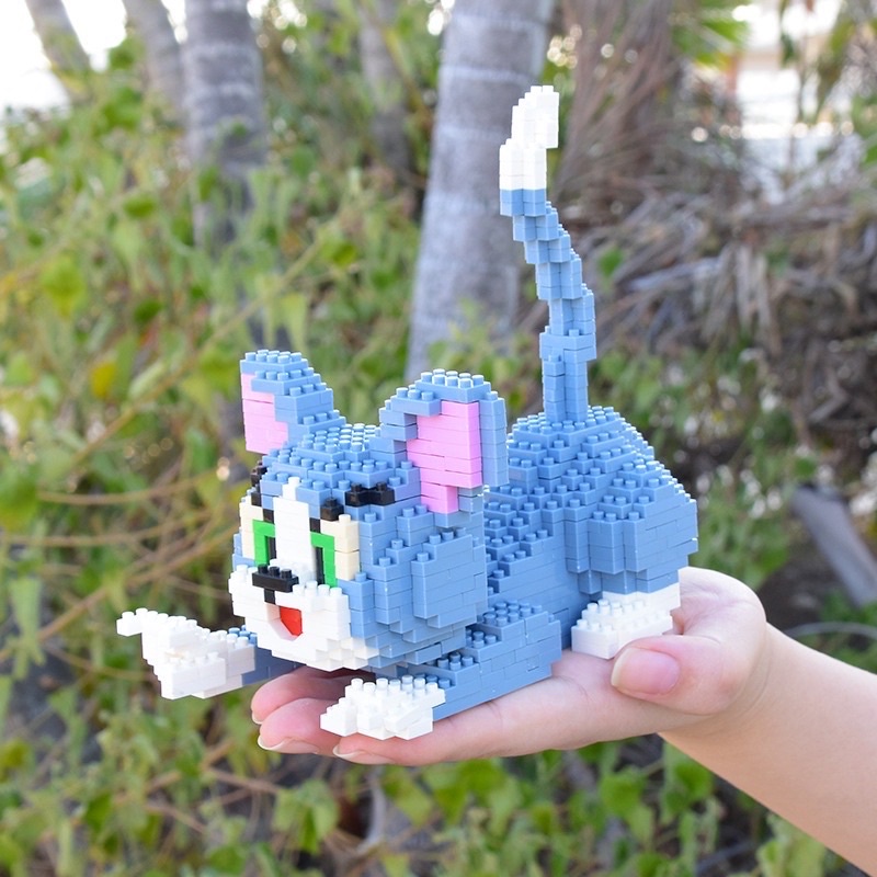 Bộ lắp ráp xếp hình mô hình Tom And Jerry