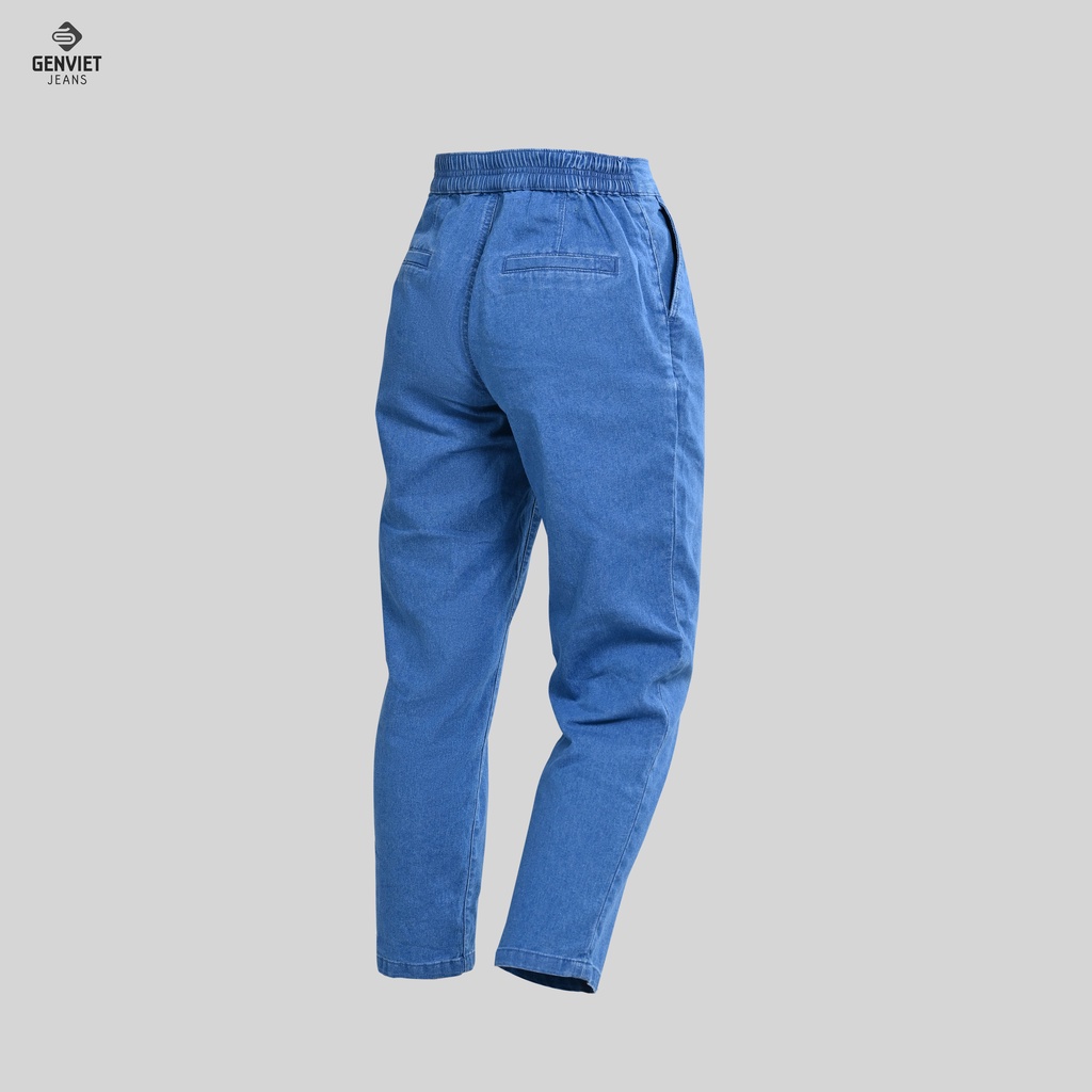 Quần Jeans Nữ Genviet Chất Bò Mềm Cao Cấp Không Phai DQ106J8282