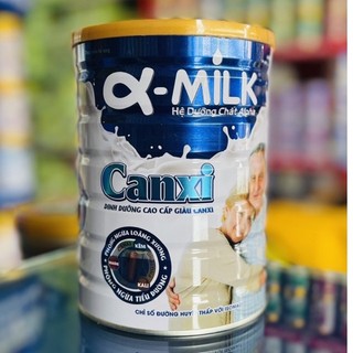 Sữa Alpha Milk Canxi , Bổ sung Canxi Phòng ngừa tiểu đường (900g)