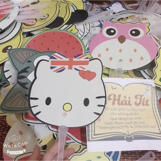 10 Quạt tay cute con vật