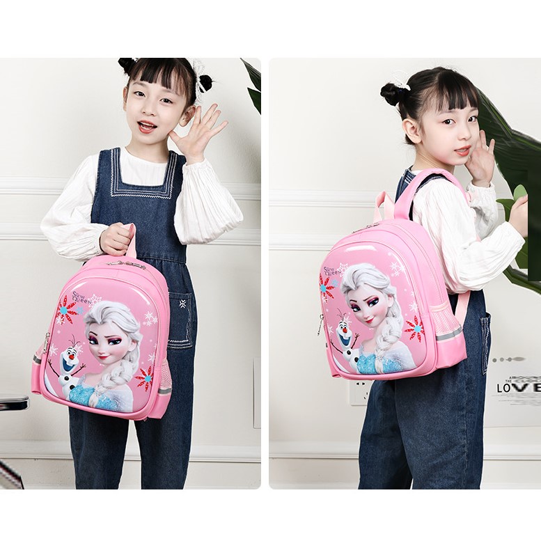 Balo Cho Bé Mầm Non, Balo Mẫu Giáo Ellsa, Hello Kitty Chống Nước Siêu Nhẹ, Thoáng Khí Cho Bé 2-6 Tuổi ( Mẫu B)