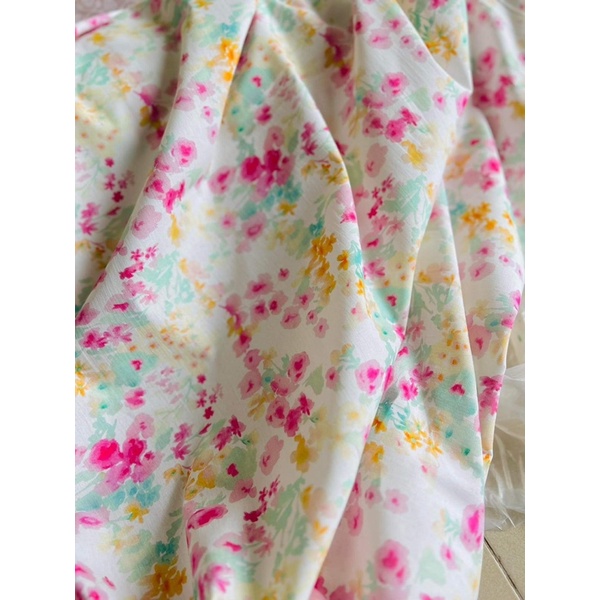 Vải thô hoa cao cấp