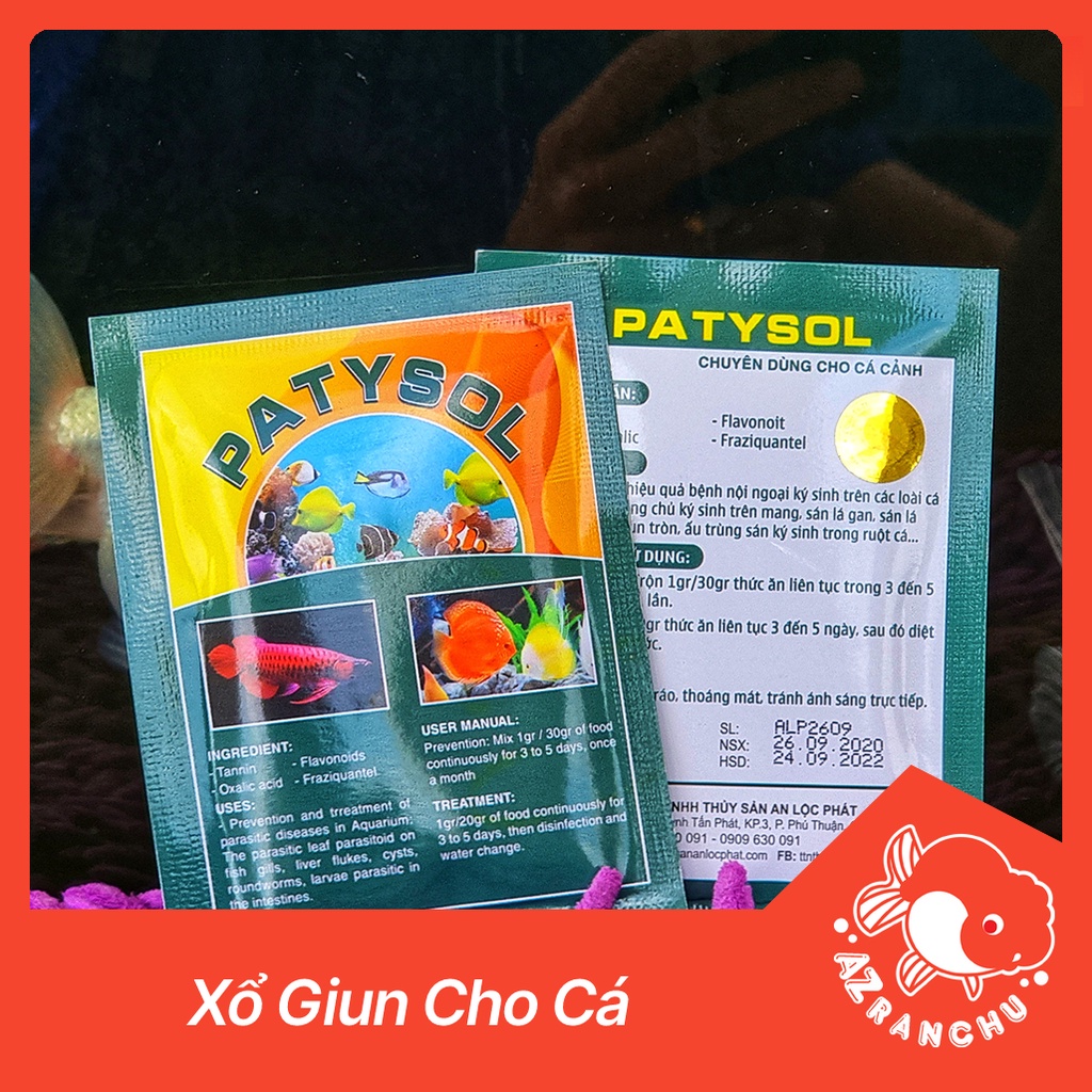 Patysol | Diệt nội kí sinh trùng - AZRanchu