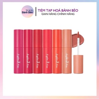 Son kèm lì mịn môi Son lì Scinic my:graphy Matt Blur Tint