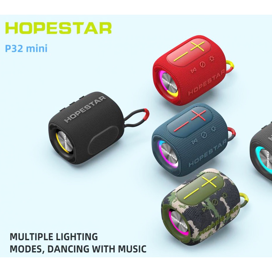 LOA BLUETOOTH HOPESTAR P32 MINI CAO CẤP CỰC HAY , BASS SIÊU TRẦM ,CHỐNG NƯỚC ....