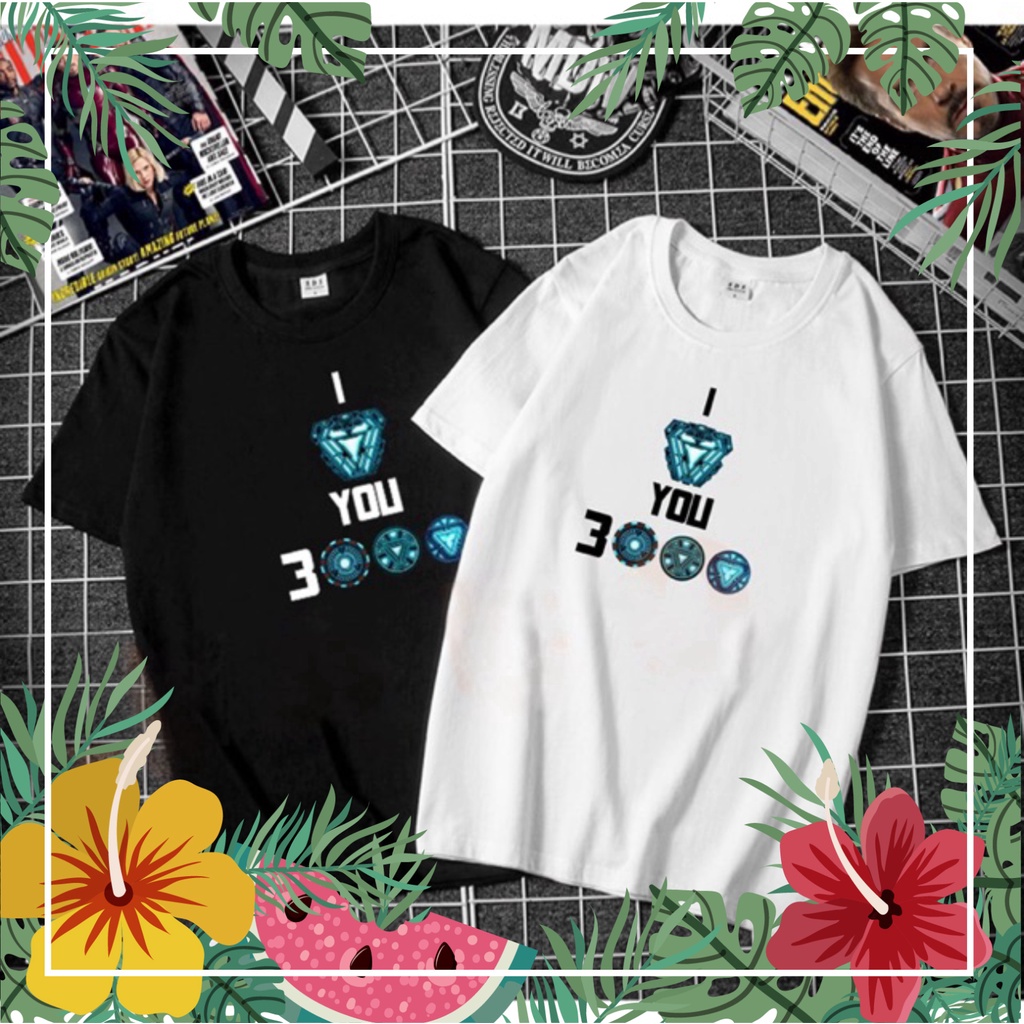 [HOT] Áo thun I Love You 3000 - Avengers t-shirt - Fan Ironman [Có FS EXtra]