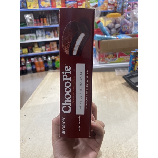 HÀNG CHÍNH HÃNG - Bánh Orion Chocopie Đậm Hộp360g 12 Chiếc