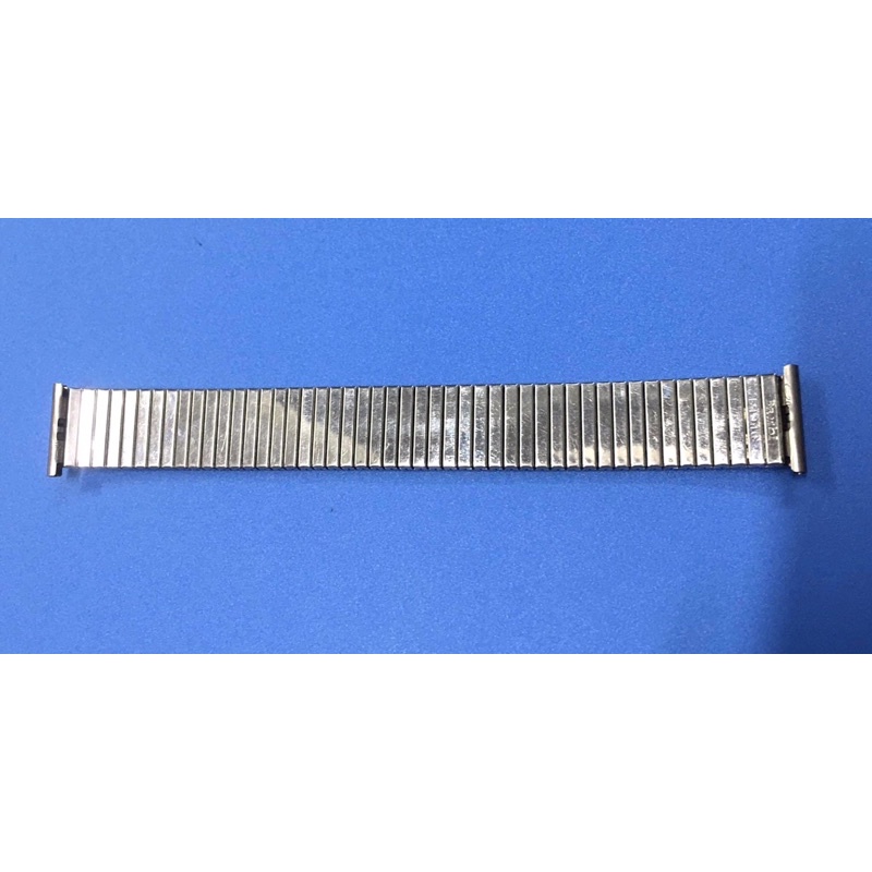 Dây chun dây thun đồng hồ Bambi đầu ngang size 20 hàng si nhật đã qua sử dụng còn đẹp