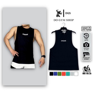 Áo thun tanktop nam tập gym chơi thể thao DOGYMSHOP chất cotton thoáng mát thoải mái AGTT3