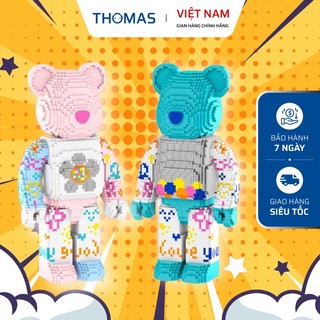 Đồ chơi lắp ráp bearbrick size lớn hàng mới nhất bộ đồ chơi lắp ráp 3d tư duy trí tuệ dùng trưng bày