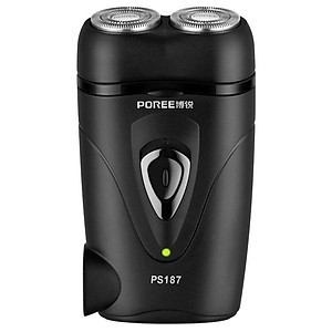 Máy cạo râu 2 lưỡi poree ps 187 cao cấp - máy cạo râu thông minh thế hệ mới