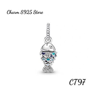 CHARM PAN ALE TREO CON CÁ BẠC S925 THUẦN KHIẾT HÀNG CAO CẤP