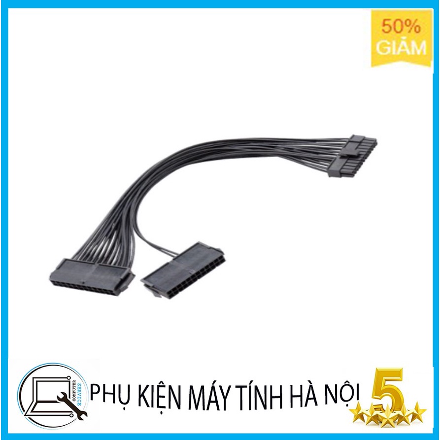 ❣️ Cáp chạy 2 nguồn ATX 24PIN  Cáp Kết Nối Eplbs Cáp chia nguồn 24PIN ATX 1 thành 2 kích hoạt chạy 2