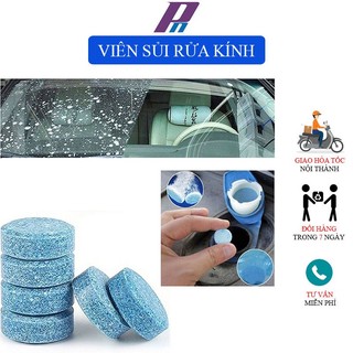 (P46) Viên Sủi Rửa Kính Ô Tô Tẩy Sạch Ố Bẩn Kính Tạo Hiệu Ứng Lá Sen