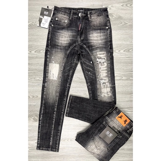 Quần Jean Nam đẹp [ 10 MẪU ] , DSQ cao cấp , vãi dày đẹp co giãn 4 chiều