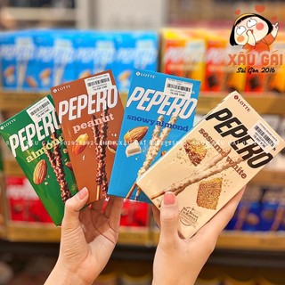 Bánh que Lotte Pepero Hàn Quốc đủ vị