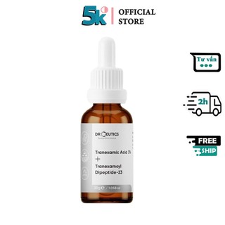 DRCEUTICS Tinh Chất Làm Mờ Nám Sáng Da Giảm Đỏ DrCeutics Tranexamic 3% (30gr)