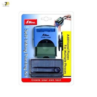 Dấu ngày tháng năm Shiny s-883 mặt dấu 18 x 47mm