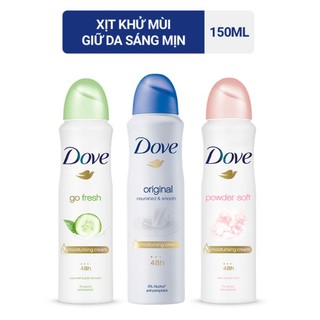Xịt dove khử mùi cơ thể 150ml