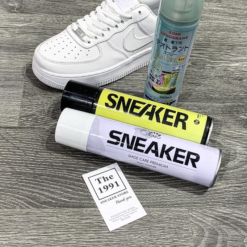 Bình vệ sinh giày Sneaker dạng bọt