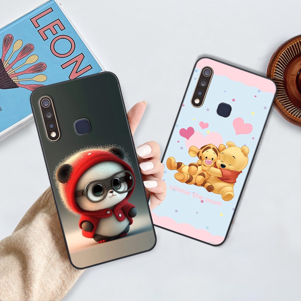 Ốp Vivo Y19 / U3 in hình gấu cute dễ thương siêu xinh đáng yêu