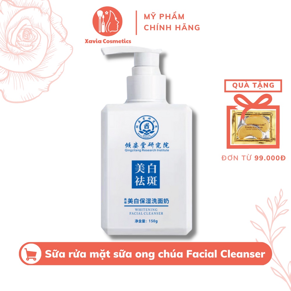 Sữa rửa mặt sữa ong chúa Facial Cleanser - Sữa rửa mặt dưỡng trắng, làm sạch da và chống lão hóa hiệu quả