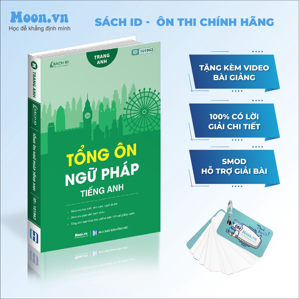 Sách Tổng ôn Ngữ pháp Tiếng anh cô Trang Anh