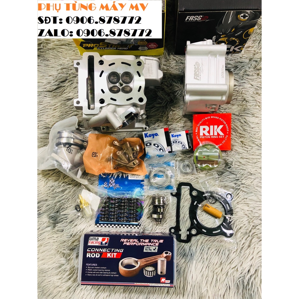 Combo 57 Dên Zin dành cho xe Ex135/150. Chuẩn Bền