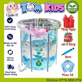 [RẺ VÔ ĐỊCH ] BỂ BƠI THÀNH CAO DOLPHIN Mẫu Mới CHO BÉ ( CAO CẤP ) + KÈM QUÀ + Kèm Phao Cổ