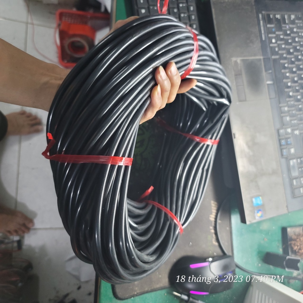 ỐNG NHỰA 6MM LUỒN DÂY ĐIỆN XE MÁY