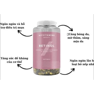 𝗩𝗶𝗲̂𝗻 𝘂𝗼̂́𝗻𝗴 𝗥𝗲𝘁𝗶𝗻𝗼𝗹 𝐌𝐲𝐕𝐢𝐭𝐚𝐦𝐢𝐧 𝐁𝐞𝐚𝐮𝐭𝐲- hộp 90v