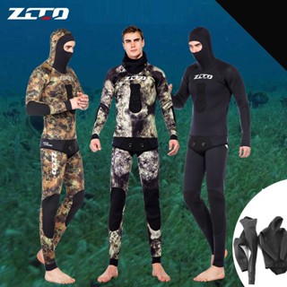 Bộ đồ lặn biển 5mm, quần áo rời hiệu ZCCO