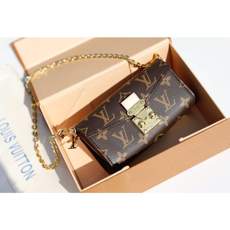 Túi đeo chéo LV MINI VIP FULLBOX NAM CHÂM cho nữ nhỏ gọn 16cm