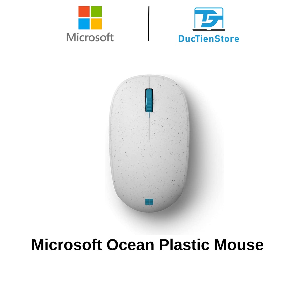 Chuột Microsoft Ocean Plastic Mouse kết nối không dây Bluetooth 5.0 Chính hãng