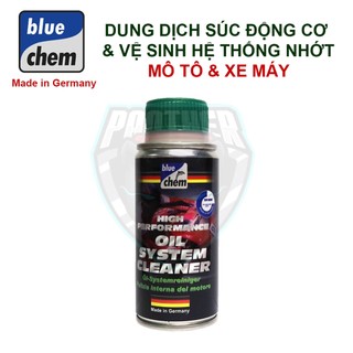 Súc rửa động cơ BlueChem Oil System Cleaner cho xe máy - 50mL